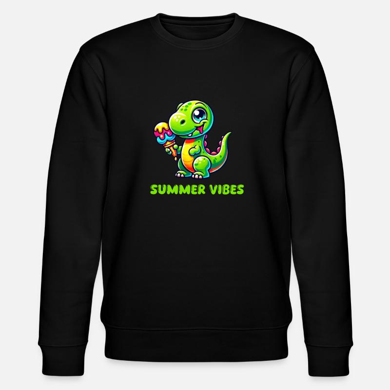 Dino Comic Glace - Sweat bio CHANGER Stanley/Stella Unisexe - noir