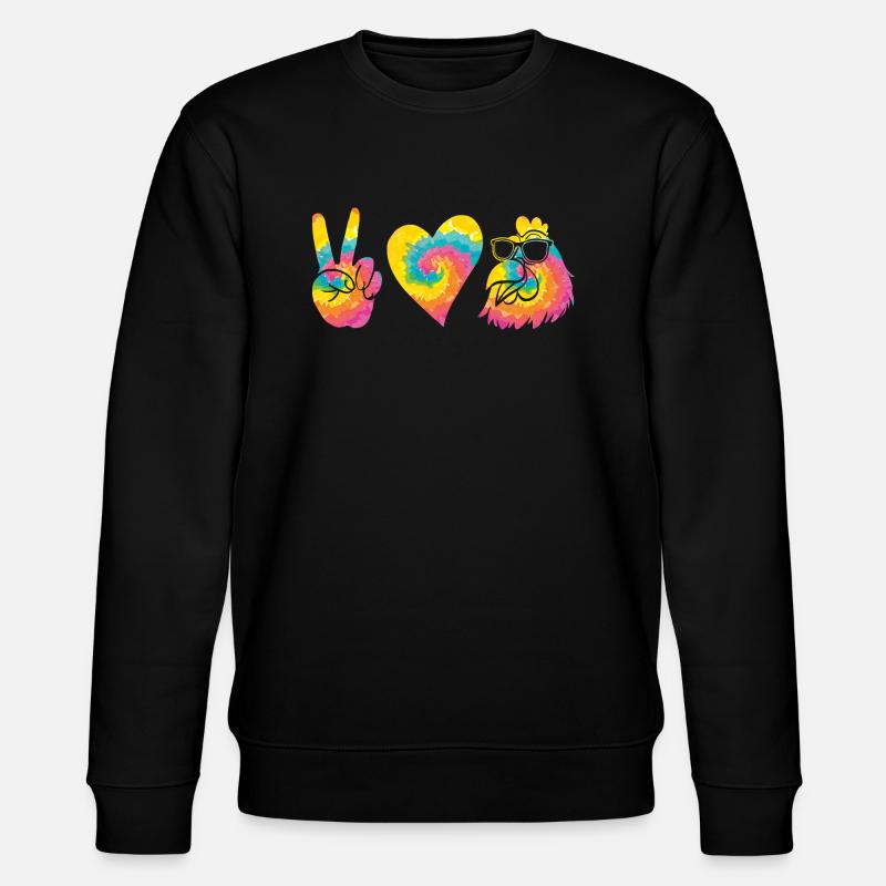 Poules Poule - Sweat bio CHANGER Stanley/Stella Unisexe - noir