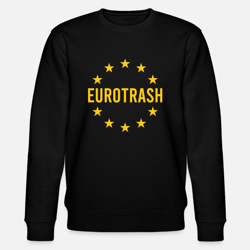 Eurotrash - Stanley/Stella Unisex Bio-Sweatshirt CHANGER  - Schwarz