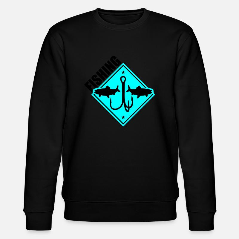 Pêche Pêche Hameçons - Sweat bio CHANGER Stanley/Stella Unisexe - noir