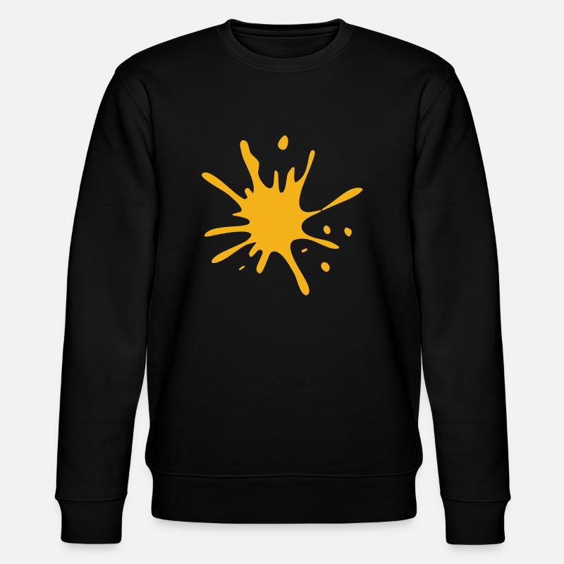 Paintball Splat - Stanley/Stella CHANGER Unisex Organic Sweatshirt - black