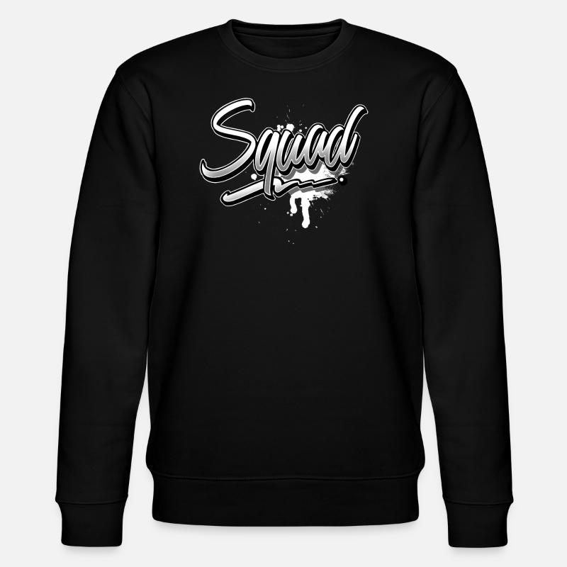 Squad - Stanley/Stella Unisex Bio-Sweatshirt CHANGER  - Schwarz