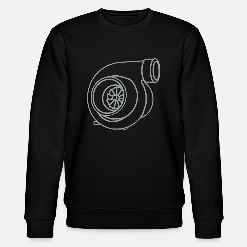turbo - Stanley/Stella Unisex Bio-Sweatshirt CHANGER  - Schwarz