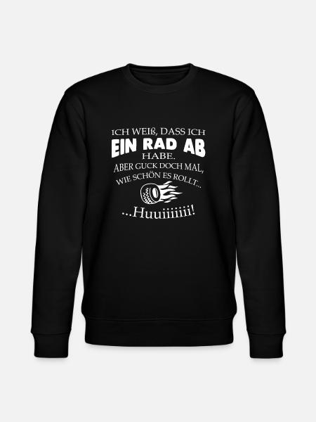 Ein Rad ab! - Stanley/Stella Unisex Bio-Sweatshirt CHANGER - Schwarz