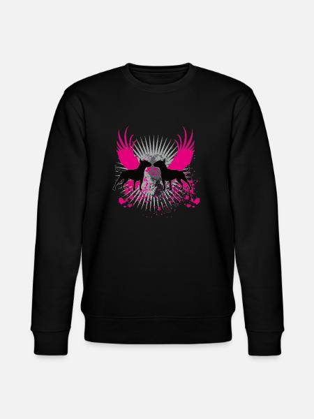 bullterrier - Stanley/Stella Unisex Bio-Sweatshirt CHANGER - Schwarz