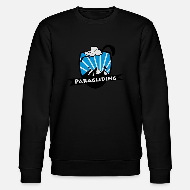 Paragliding / Parapepnte Logo - Sweat bio CHANGER Stanley/Stella Unisexe - noir