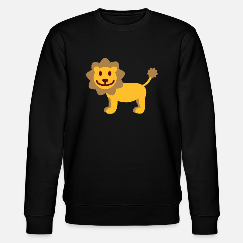 Löwe - Stanley/Stella Unisex Bio-Sweatshirt CHANGER  - Schwarz