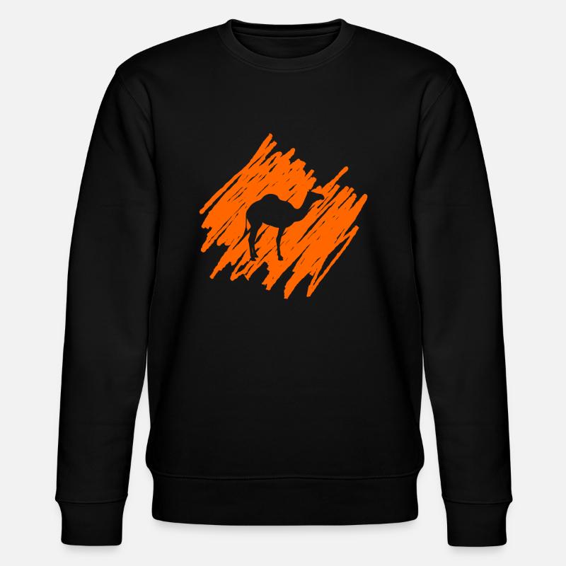 camel - Stanley/Stella CHANGER Unisex Organic Sweatshirt - black