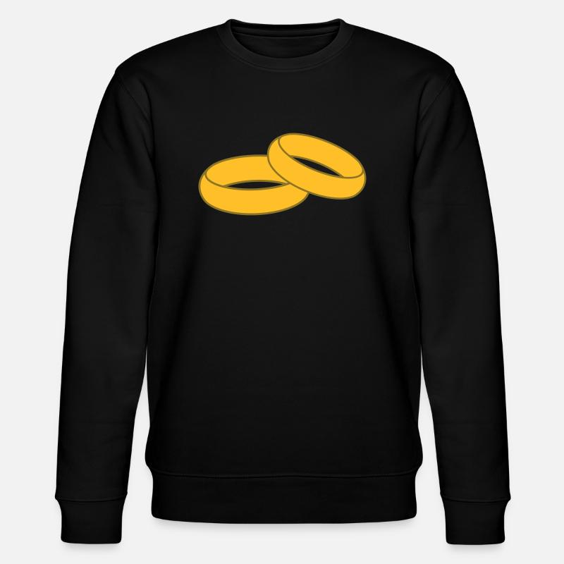 Rings - Stanley/Stella Unisex Bio-Sweatshirt CHANGER  - Schwarz