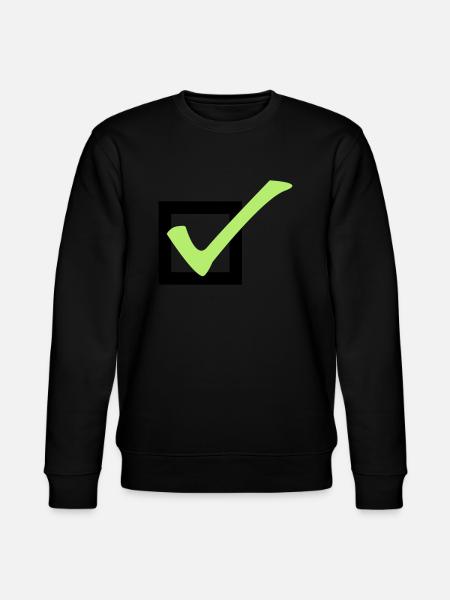 check - Sweat bio CHANGER Stanley/Stella Unisexe - noir