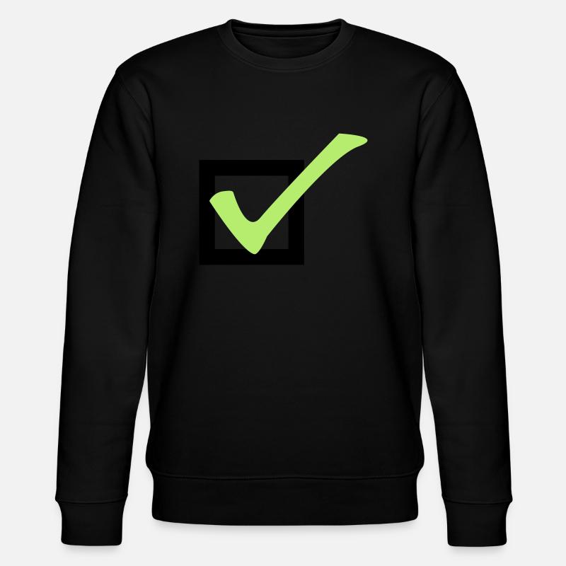 check - Sweat bio CHANGER Stanley/Stella Unisexe - noir