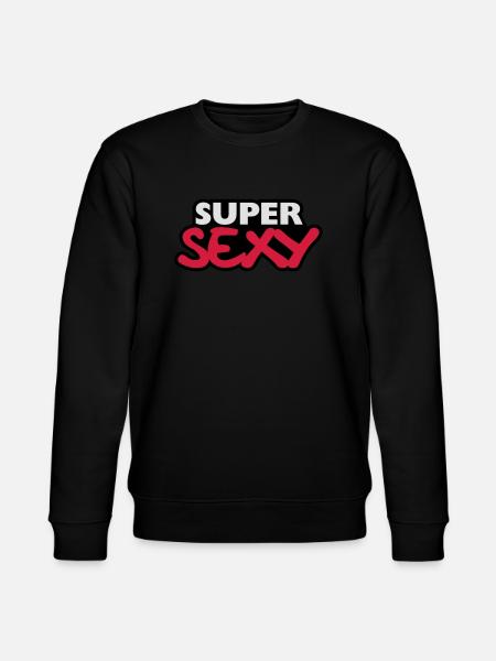 Super Sexy Design - Stanley/Stella CHANGER Unisex Organic Sweatshirt - black