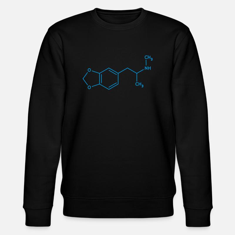 MDMA - Stanley/Stella Unisex Bio-Sweatshirt CHANGER  - Schwarz