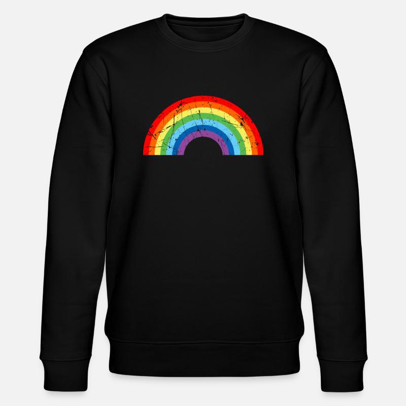 arc en ciel - Sweat bio CHANGER Stanley/Stella Unisexe - noir