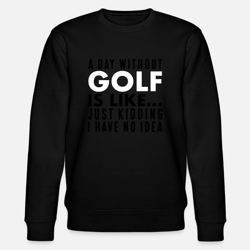 Golf - Stanley/Stella Unisex Bio-Sweatshirt CHANGER  - Schwarz
