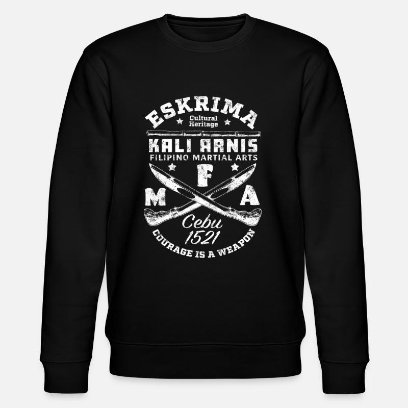 Eskrima Kali Arnis - Sweat bio CHANGER Stanley/Stella Unisexe - noir
