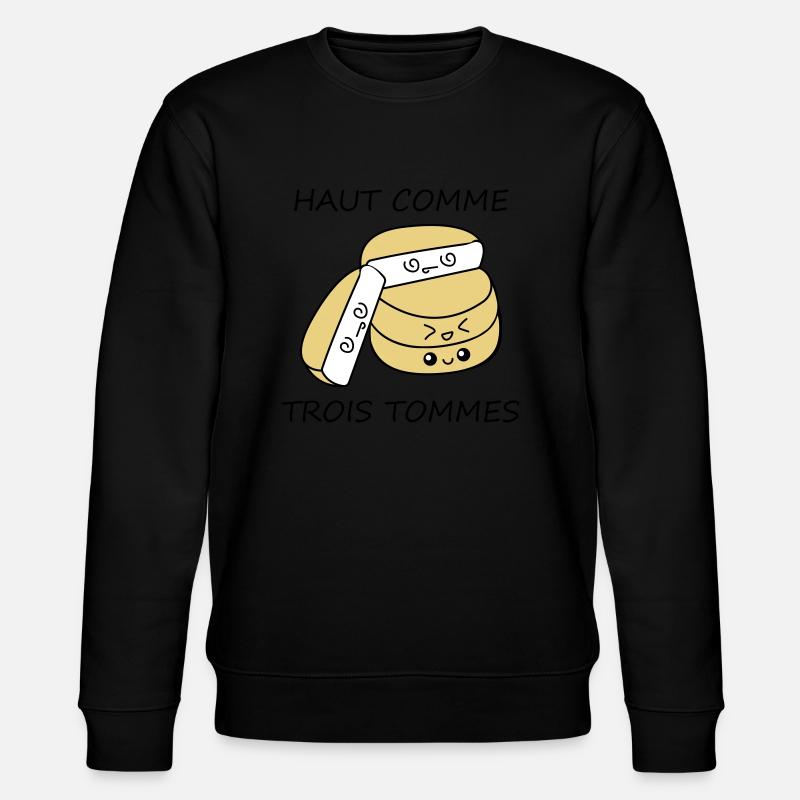 Haut comme trois tommes - Sweat bio CHANGER Stanley/Stella Unisexe - noir