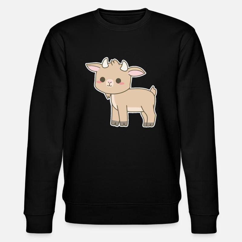 Chèvre - Sweat bio CHANGER Stanley/Stella Unisexe - noir