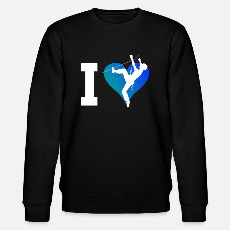 Boulder Boulder Escalade Grimpeuse Femmes - Sweat bio CHANGER Stanley/Stella Unisexe - noir