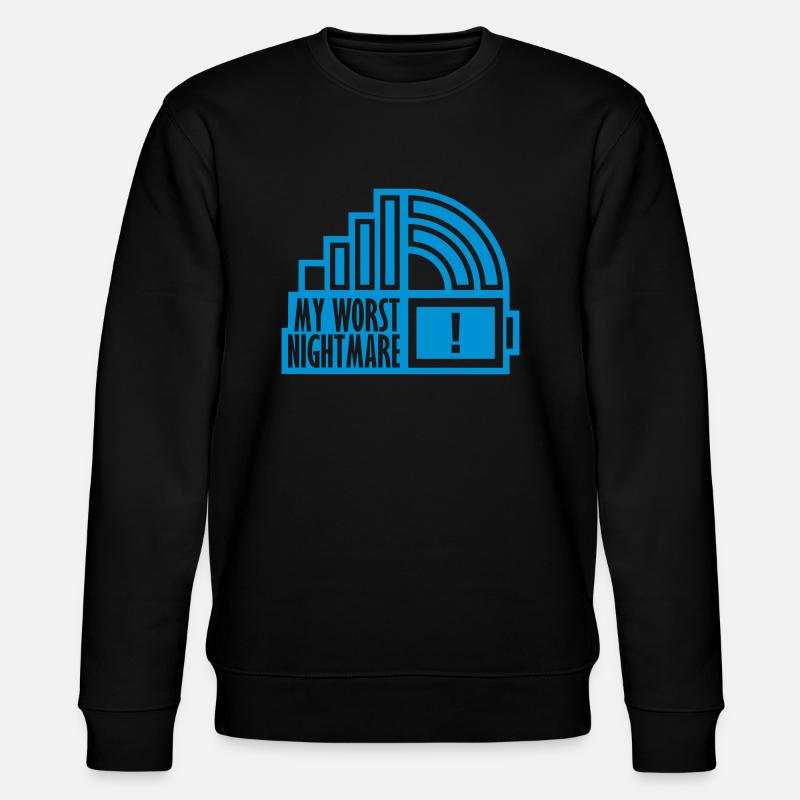 Mauvais mon pire cauchemar - Sweat bio CHANGER Stanley/Stella Unisexe - noir