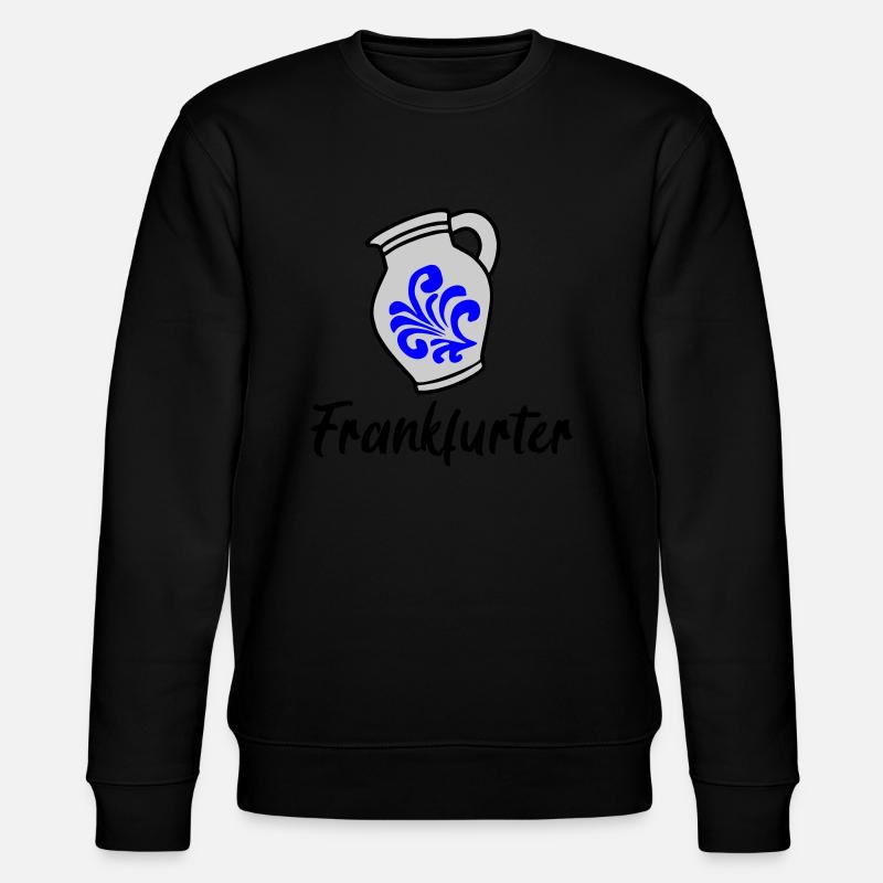 Hesse Bembel Apfelwein - Stanley/Stella Unisex Bio-Sweatshirt CHANGER - Schwarz