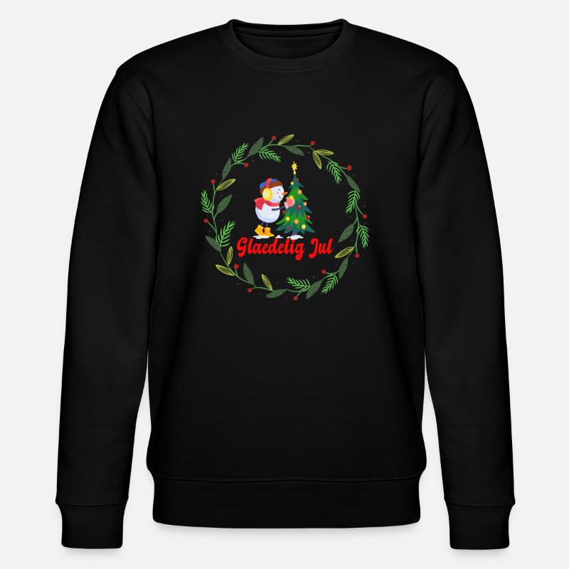 JOYEUX NOËL - Sweat bio CHANGER Stanley/Stella Unisexe - noir