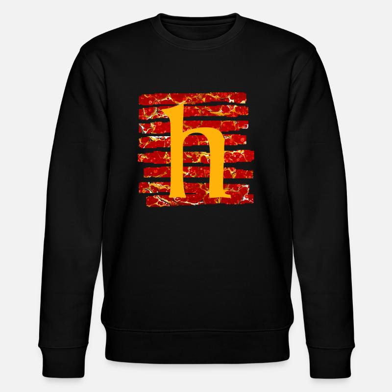 Stripes E 232 h - Stanley/Stella CHANGER Unisex Organic Sweatshirt - black
