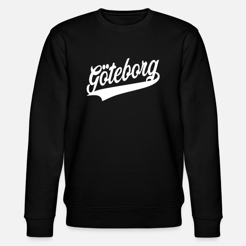 Göteborg - Stanley/Stella Unisex Bio-Sweatshirt CHANGER  - Schwarz
