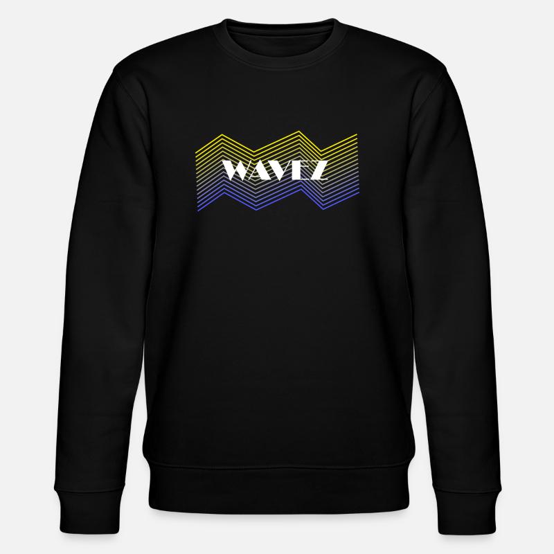 Wavez Design - Stanley/Stella CHANGER Unisex Organic Sweatshirt - black