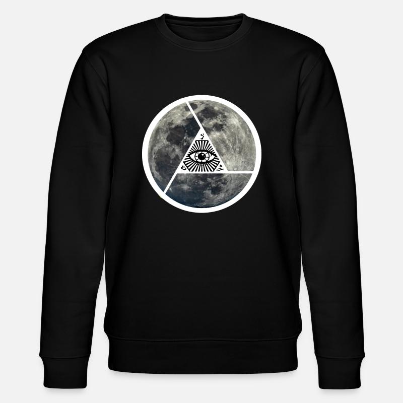 Moon Illumination Witch Power - Stanley/Stella Unisex Bio-Sweatshirt CHANGER - Schwarz