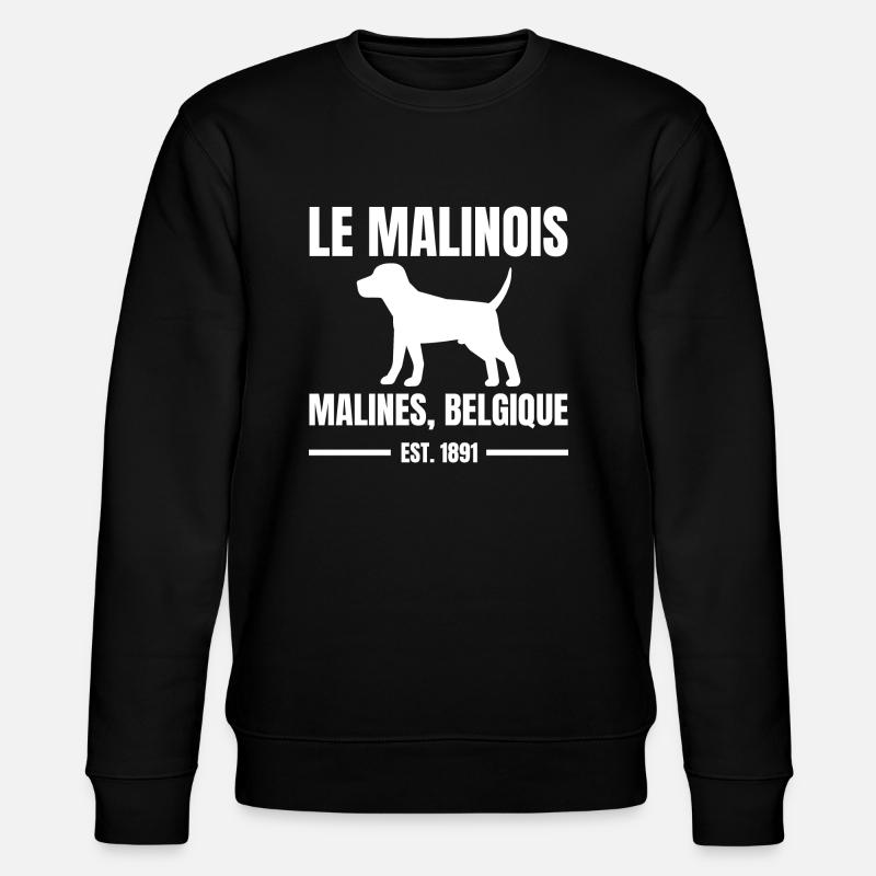 Hund Dog - Stanley/Stella Unisex Bio-Sweatshirt CHANGER  - Schwarz