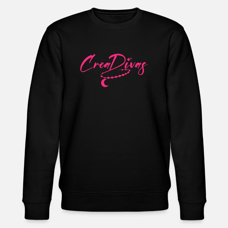 CREATE DIVAS - Stanley/Stella CHANGER Unisex Organic Sweatshirt - black
