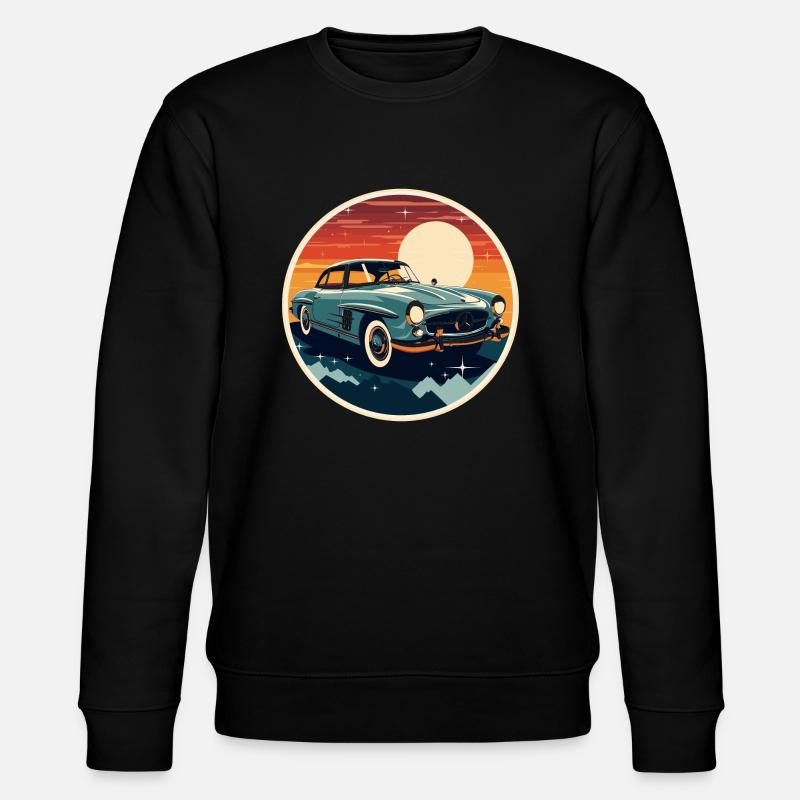 oldtimer Klassik - Stanley/Stella Unisex Bio-Sweatshirt CHANGER  - Schwarz