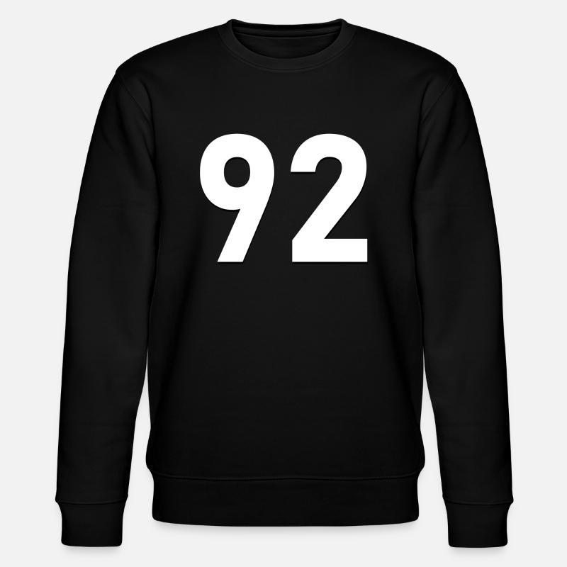 92 - Stanley/Stella Unisex Bio-Sweatshirt CHANGER  - Schwarz