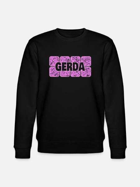 Wife Gerda - Stanley/Stella CHANGER Unisex Organic Sweatshirt - black