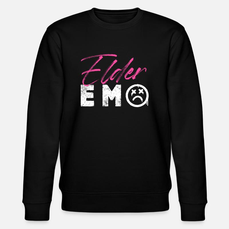 Elderemo - Stanley/Stella CHANGER Unisex Organic Sweatshirt - black
