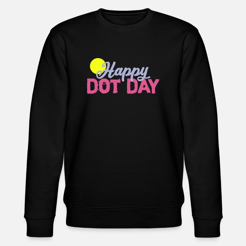 Points day as sun - Stanley/Stella CHANGER Unisex Organic Sweatshirt - black