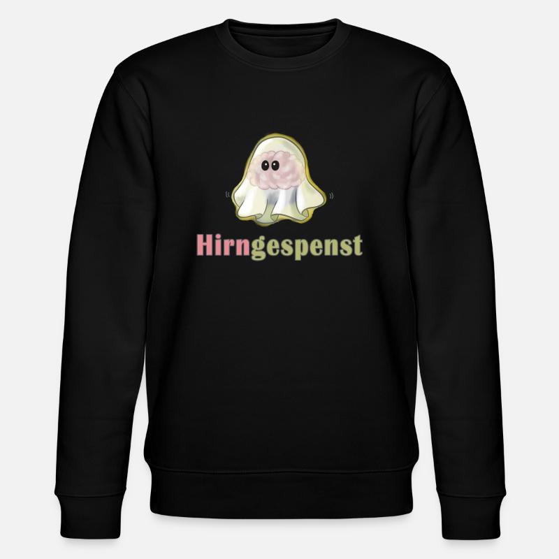 Hirngespenst - Stanley/Stella Unisex Bio-Sweatshirt CHANGER  - Schwarz