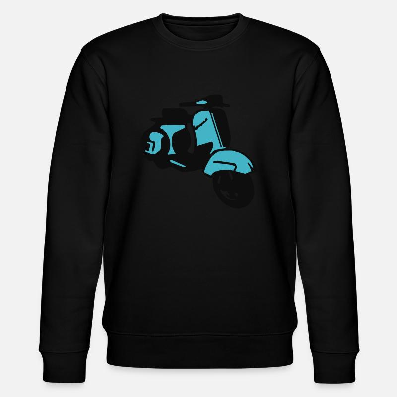 scooter2 - Stanley/Stella Unisex Bio-Sweatshirt CHANGER  - Schwarz