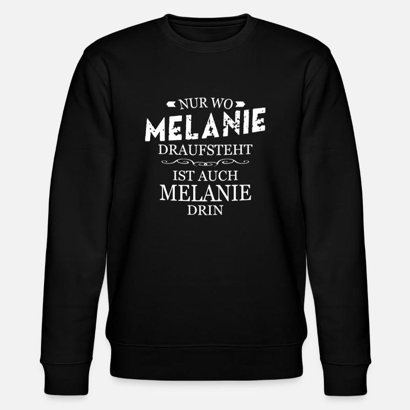 Melanie - Stanley/Stella Unisex Bio-Sweatshirt CHANGER  - Schwarz