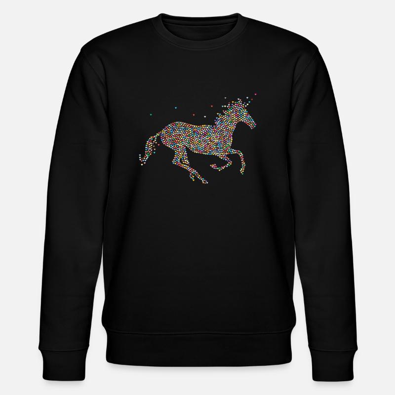 horse350 - Sweat bio CHANGER Stanley/Stella Unisexe - noir