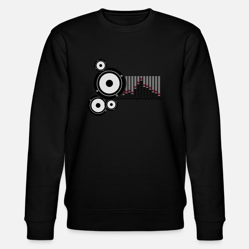 lautsprecher - Stanley/Stella Unisex Bio-Sweatshirt CHANGER  - Schwarz