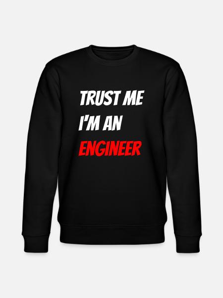 engineer - Stanley/Stella CHANGER Unisex Organic Sweatshirt - black