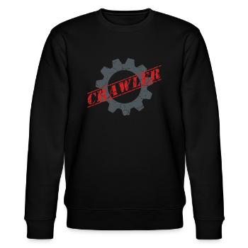 crawler - Stanley/Stella CHANGER Unisex Organic Sweatshirt - black - Front - Nik (191cm) & Marisol (170cm)