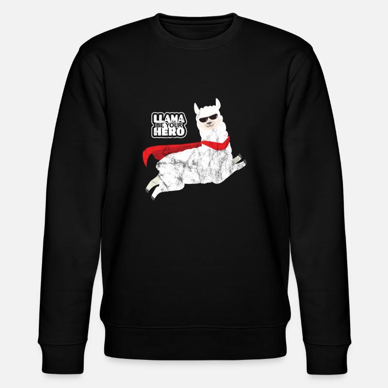 Super Lama - Sweat bio CHANGER Stanley/Stella Unisexe - noir