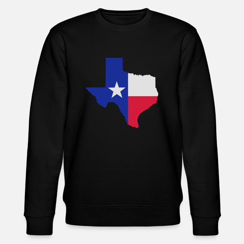 Texas - Stanley/Stella Unisex Bio-Sweatshirt CHANGER  - Schwarz