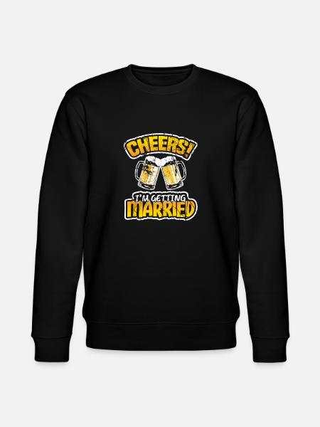 Bachelor Party JGA - Stanley/Stella CHANGER Unisex Organic Sweatshirt - black