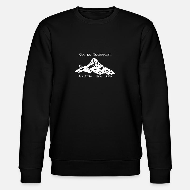 Tourmalet - Stanley/Stella Unisex Bio-Sweatshirt CHANGER  - Schwarz
