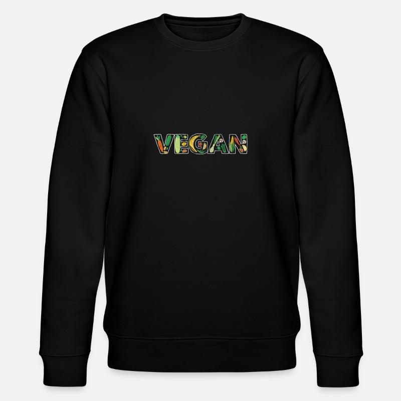 Vegan - Stanley/Stella Unisex Bio-Sweatshirt CHANGER  - Schwarz