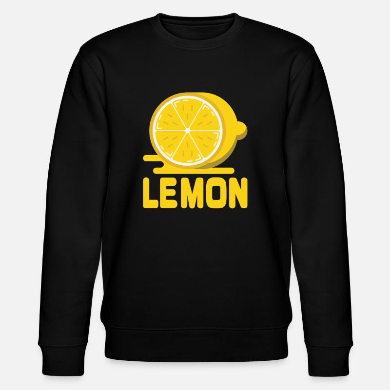 Citron citron - Sweat bio CHANGER Stanley/Stella Unisexe - noir